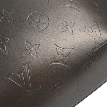 Louis Vuitton Black Monogram Mat Fowler Handbag M55142