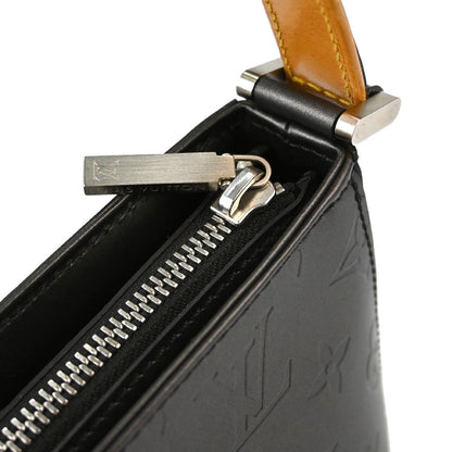 Louis Vuitton Black Monogram Mat Fowler Handbag M55142