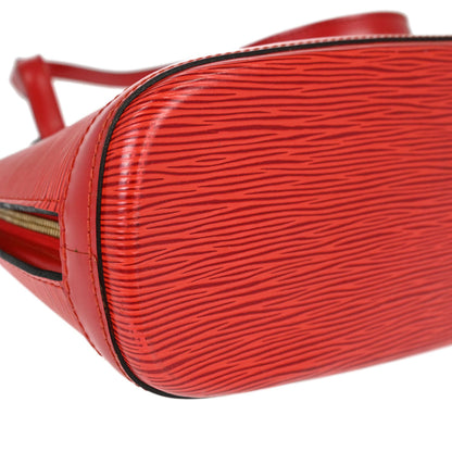 Louis Vuitton Red Epi Lussac Shoulder Bag M52287