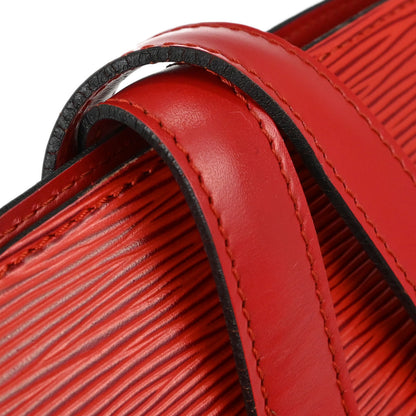 Louis Vuitton Red Epi Lussac Shoulder Bag M52287