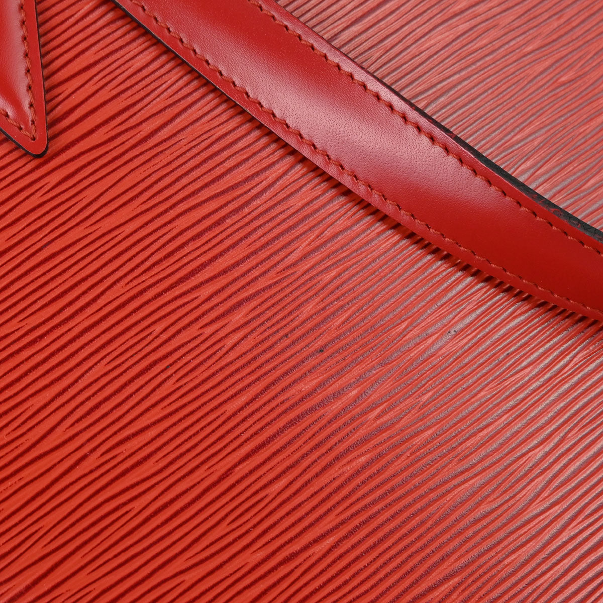 Louis Vuitton Red Epi Lussac Shoulder Bag M52287