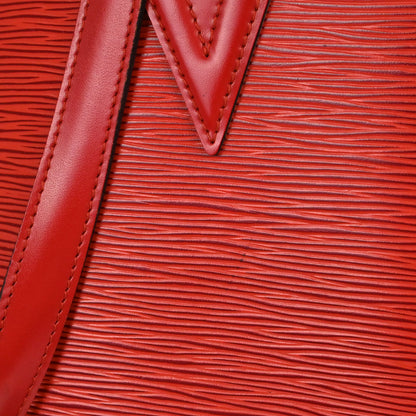 Louis Vuitton Red Epi Lussac Shoulder Bag M52287