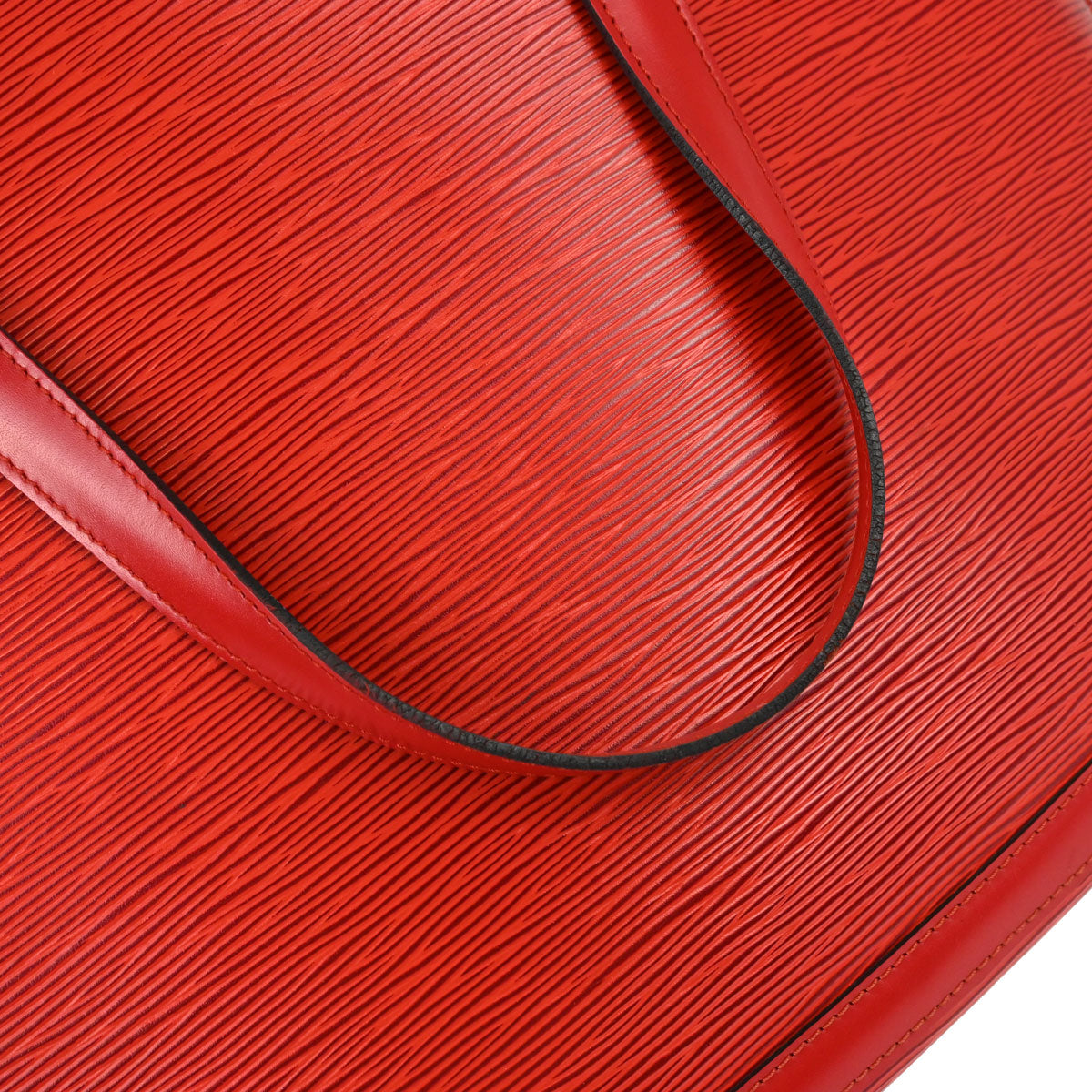 Louis Vuitton Red Epi Lussac Shoulder Bag M52287