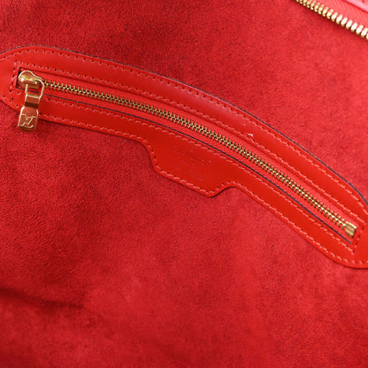 Louis Vuitton Red Epi Lussac Shoulder Bag M52287