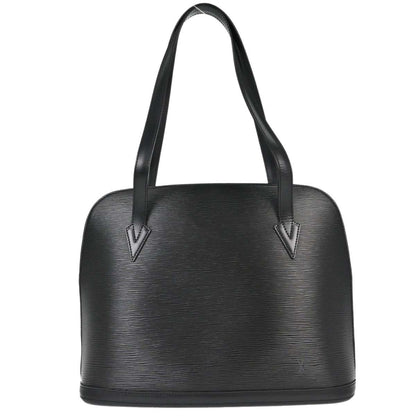 Louis Vuitton Black Epi Lussac Shoulder Bag M52282