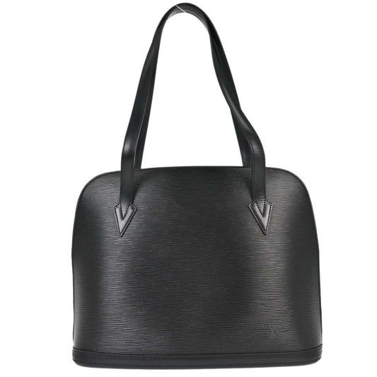 Louis Vuitton Black Epi Lussac Shoulder Bag M52282