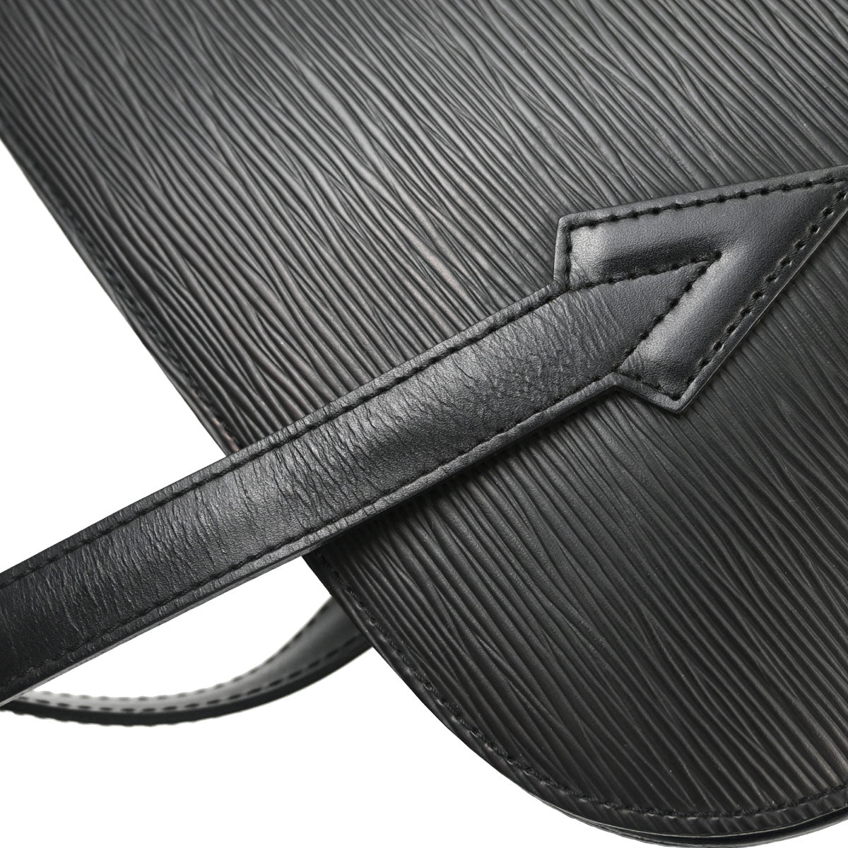 Louis Vuitton Black Epi Lussac Shoulder Bag M52282