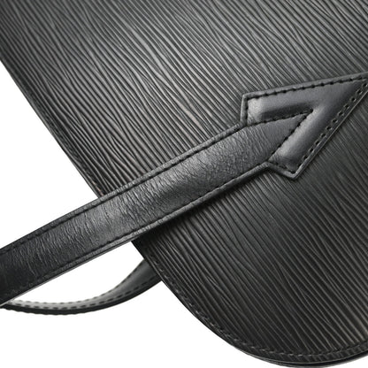 Louis Vuitton Black Epi Lussac Shoulder Bag M52282
