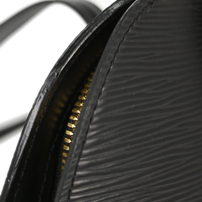 Louis Vuitton Black Epi Lussac Shoulder Bag M52282