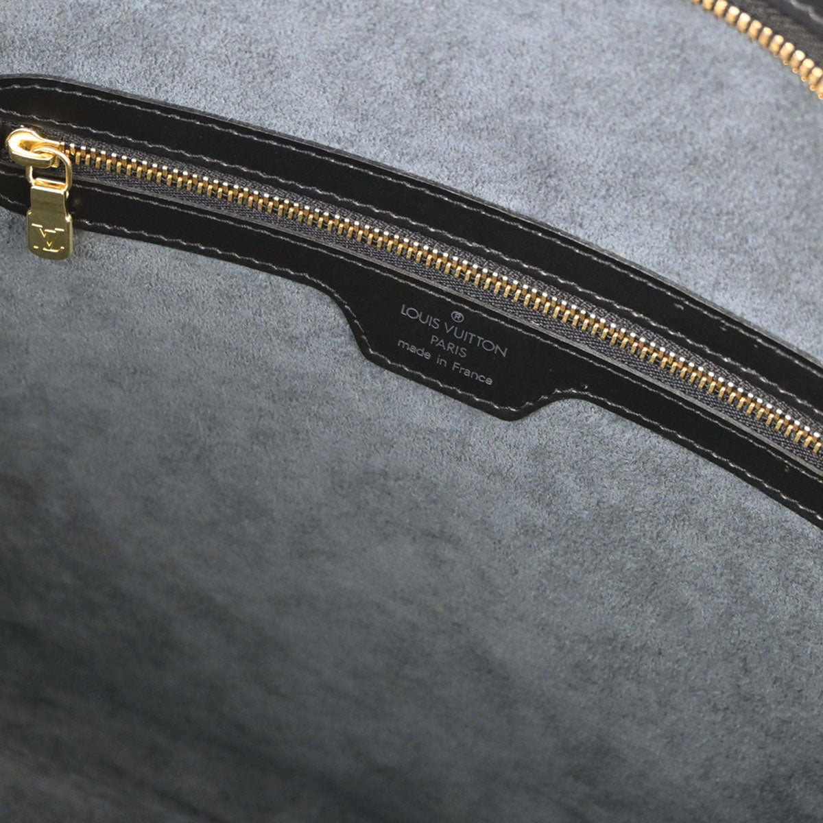 Louis Vuitton Black Epi Lussac Shoulder Bag M52282