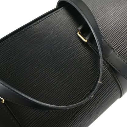 Louis Vuitton Black Epi Soufflot Handbag M52862