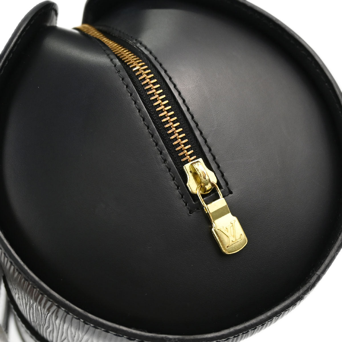 Louis Vuitton Black Epi Soufflot Handbag M52862