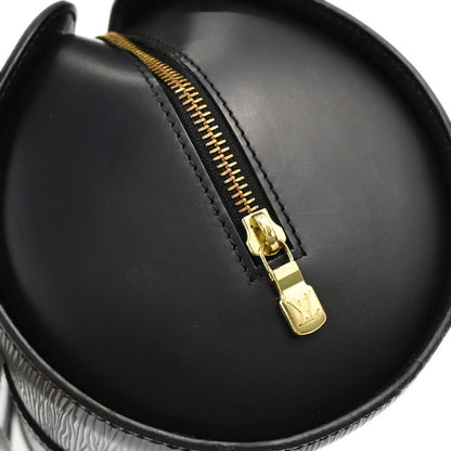 Louis Vuitton Black Epi Soufflot Handbag M52862