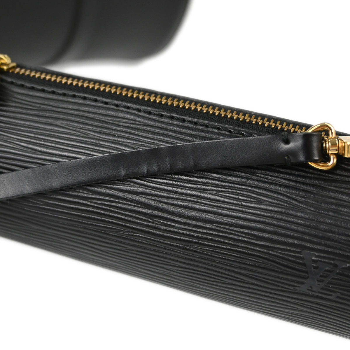 Louis Vuitton Black Epi Soufflot Handbag M52862