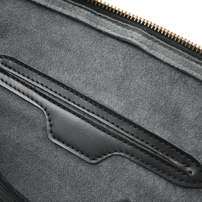 Louis Vuitton Black Epi Soufflot Handbag M52862