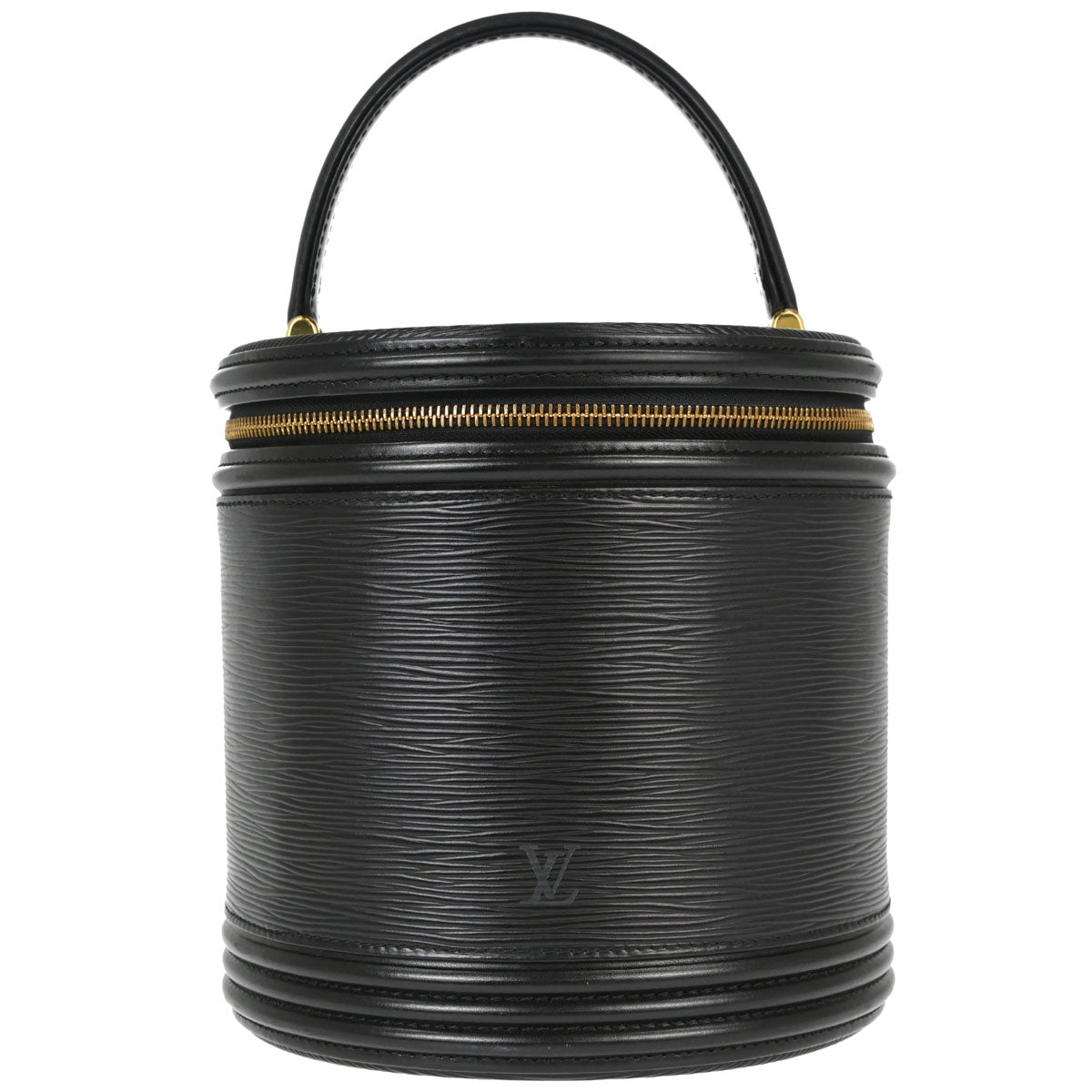 Louis Vuitton Black Epi Cannes Vanity Handbag M48032