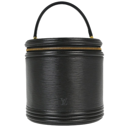 Louis Vuitton Black Epi Cannes Vanity Handbag M48032