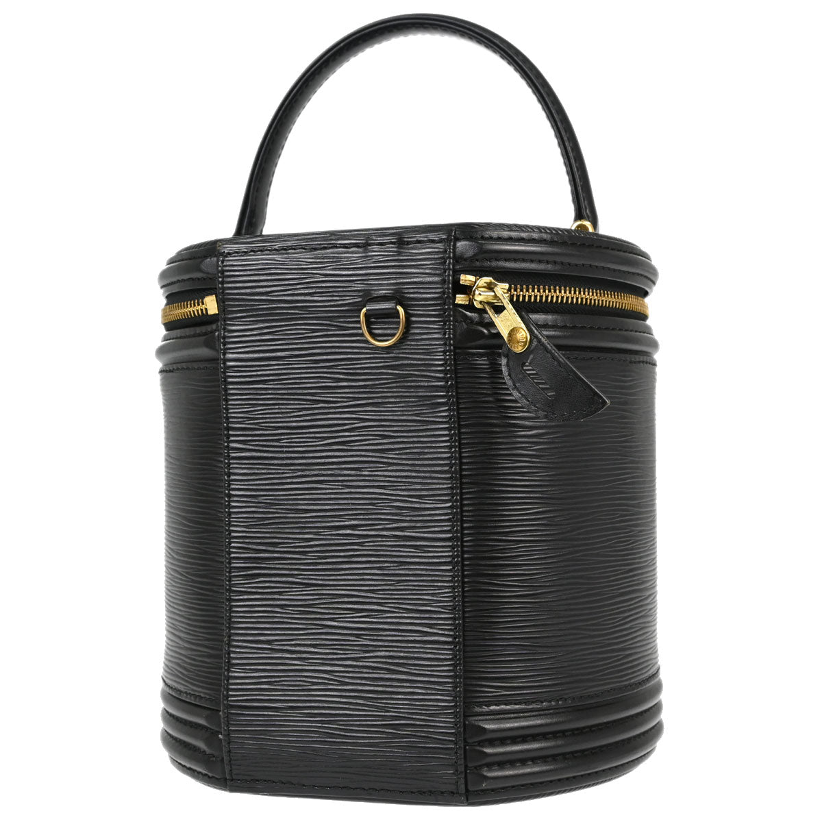Louis Vuitton Black Epi Cannes Vanity Handbag M48032