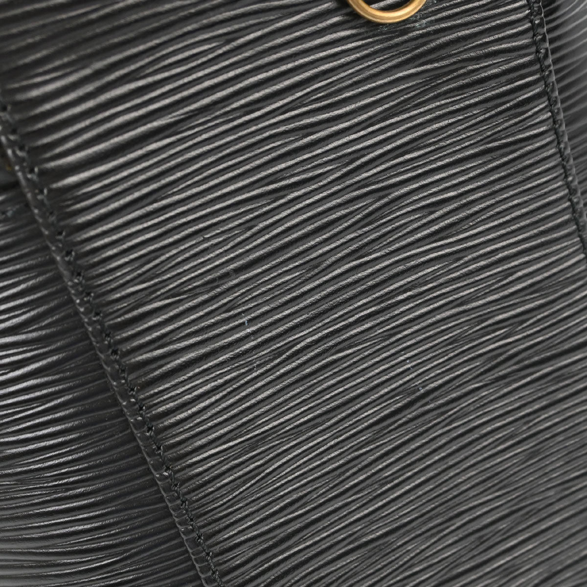Louis Vuitton Black Epi Cannes Vanity Handbag M48032