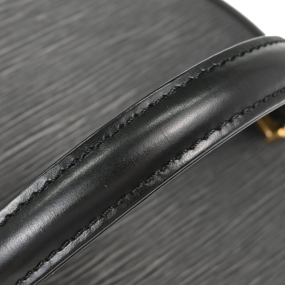 Louis Vuitton Black Epi Cannes Vanity Handbag M48032