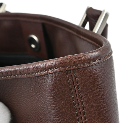 Loewe Brown Leather Fusta Tote Handbag