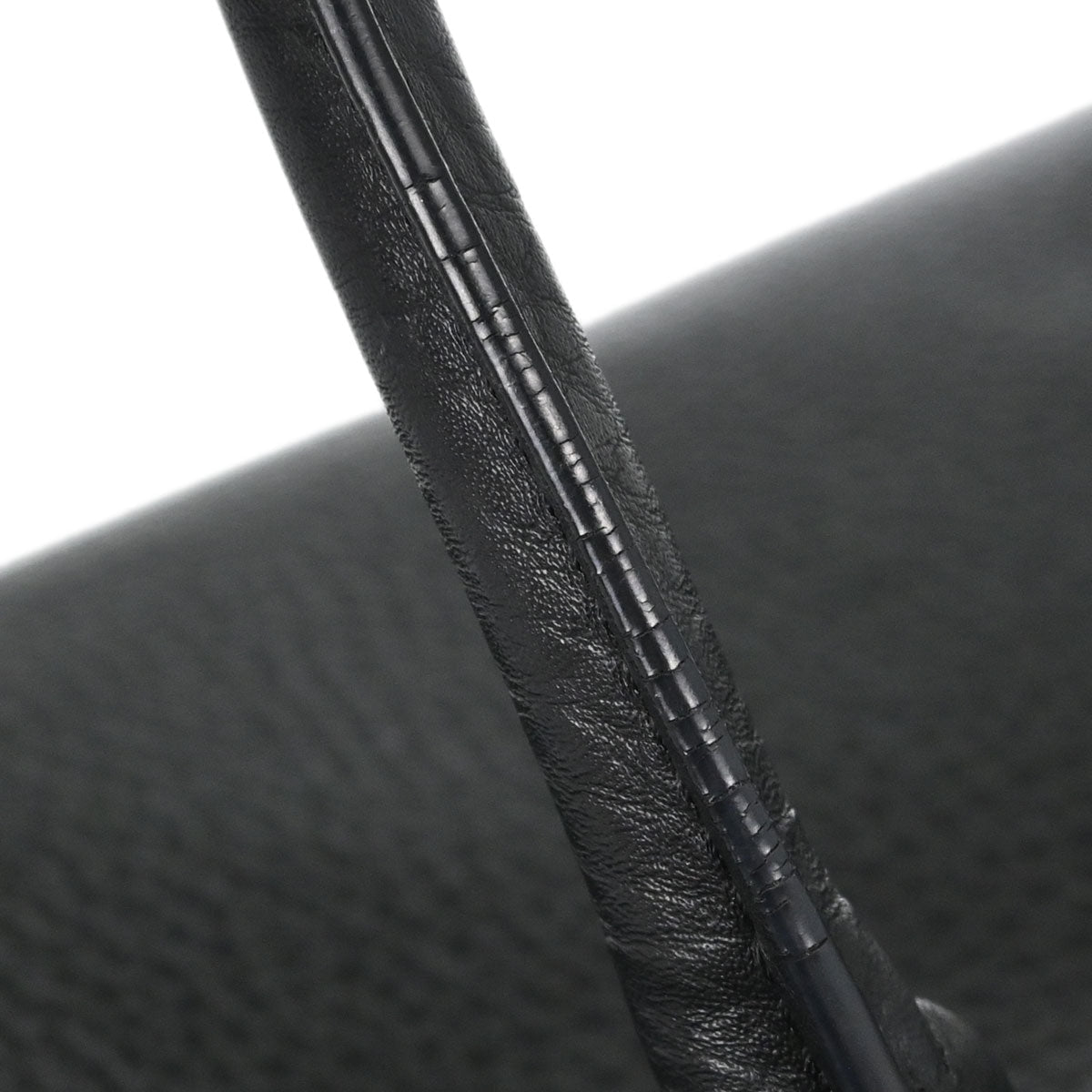 Chanel 2014 Black Deerskin Executive Cerf 2way Shoulder Tote Bag