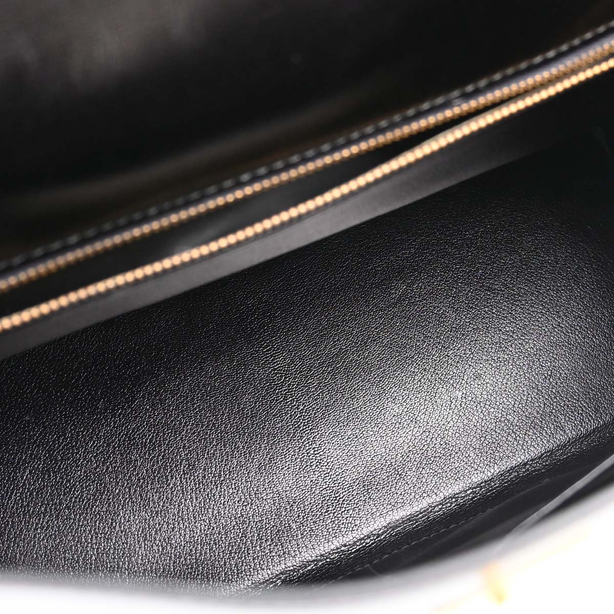 Hermes Black Box Calf Kelly 35 Retourne Handbag