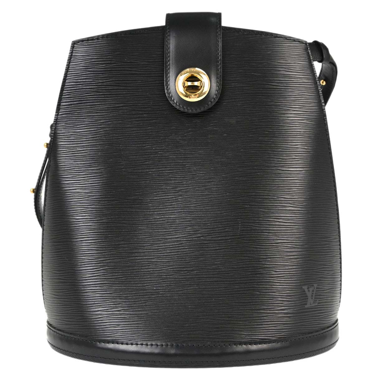 Louis Vuitton Black Epi Cluny Shoulder Bag M52252