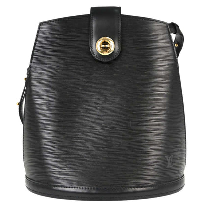 Louis Vuitton Black Epi Cluny Shoulder Bag M52252