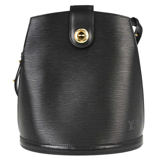 Louis Vuitton Black Epi Cluny Shoulder Bag M52252