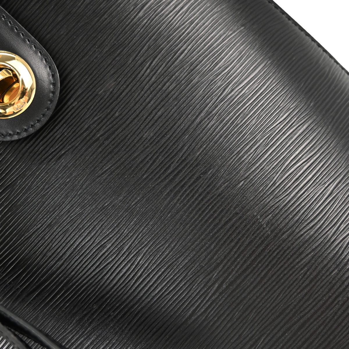 Louis Vuitton Black Epi Cluny Shoulder Bag M52252