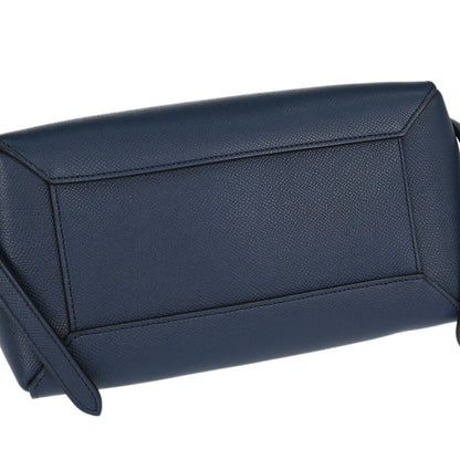 Celine Navy Calfskin Belt Bag Micro 2way Shoulder Handbag