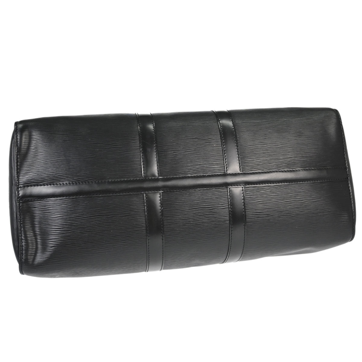 Louis Vuitton Black Epi Keepall 45 Travel Handbag M42972