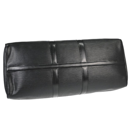 Louis Vuitton Black Epi Keepall 45 Travel Handbag M42972