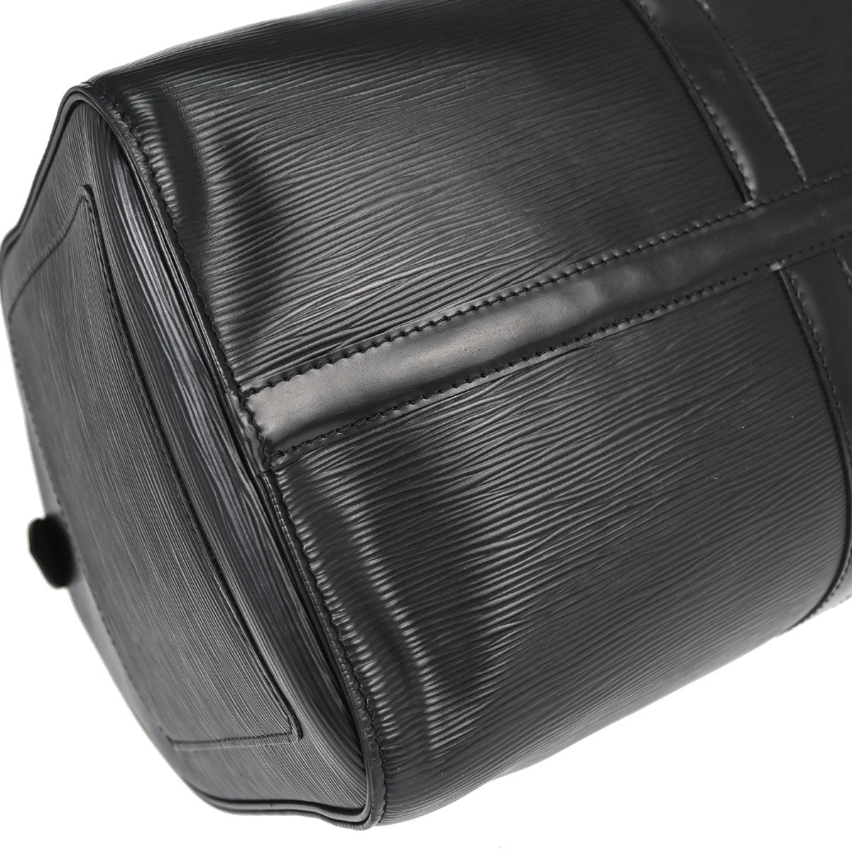 Louis Vuitton Black Epi Keepall 45 Travel Handbag M42972