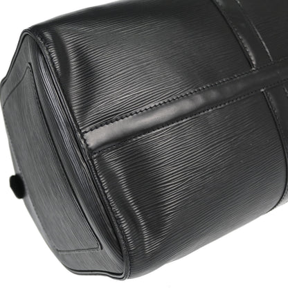 Louis Vuitton Black Epi Keepall 45 Travel Handbag M42972