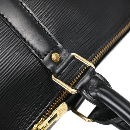 Louis Vuitton Black Epi Keepall 45 Travel Handbag M42972