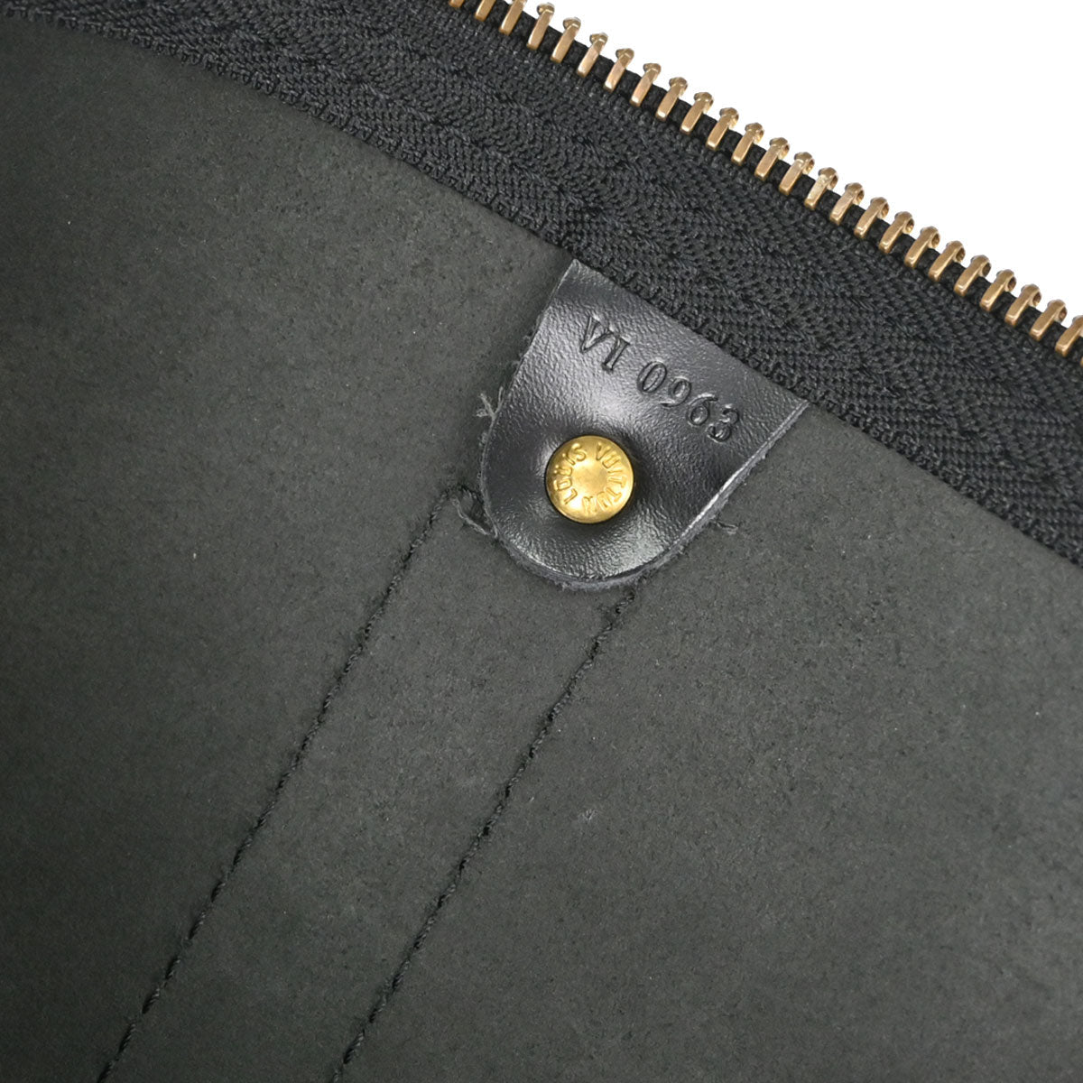 Louis Vuitton Black Epi Keepall 45 Travel Handbag M42972