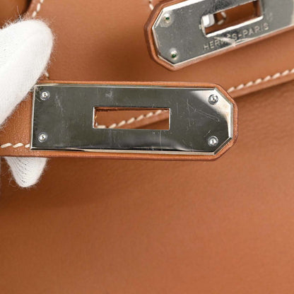 Hermes Gold Swift Birkin 35 Handbag