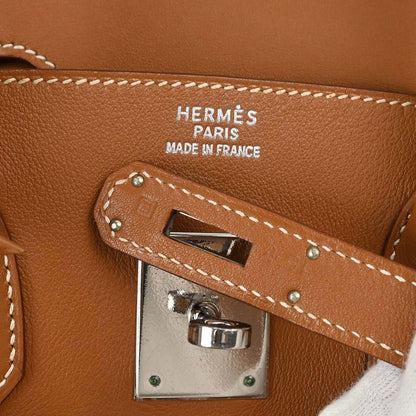 Hermes Gold Swift Birkin 35 Handbag