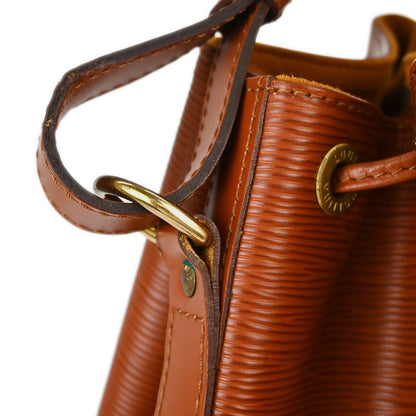 Louis Vuitton Brown Epi Leather Noe Shoulder Bag M44003