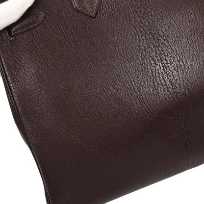 Hermes Havane Chevre Coromandel HAC Haut a Courroies 32 Handbag