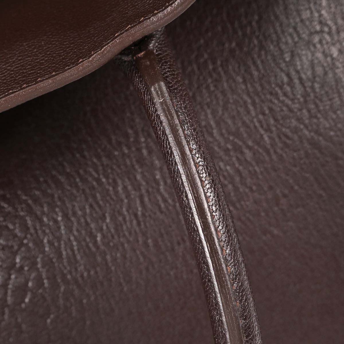 Hermes Havane Chevre Coromandel HAC Haut a Courroies 32 Handbag