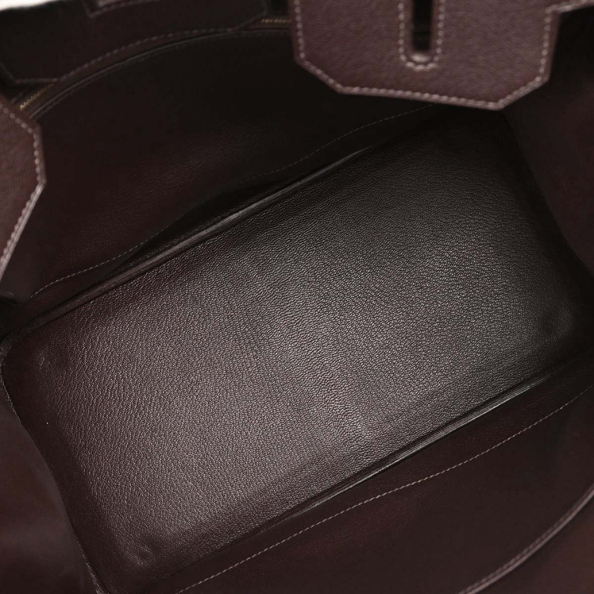 Hermes Havane Chevre Coromandel HAC Haut a Courroies 32 Handbag
