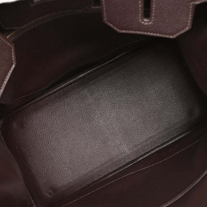 Hermes Havane Chevre Coromandel HAC Haut a Courroies 32 Handbag