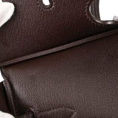 Hermes Havane Chevre Coromandel HAC Haut a Courroies 32 Handbag