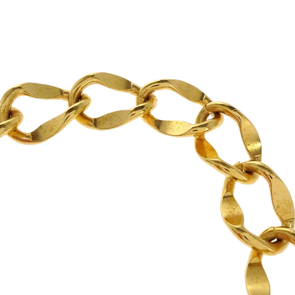 Chanel Chain Belt Medallion Gold Small Good