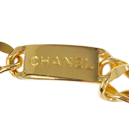 Chanel Chain Belt Medallion Gold Small Good