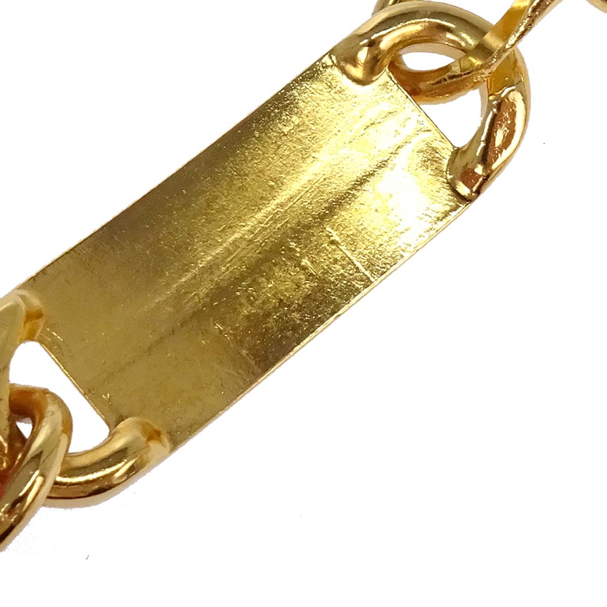 Chanel Chain Belt Medallion Gold Small Good
