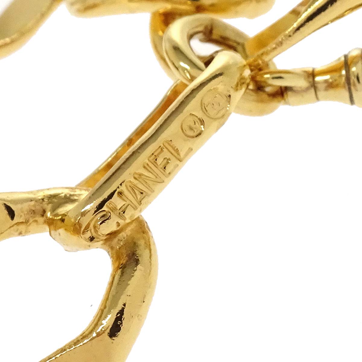 Chanel Chain Belt Medallion Gold Small Good